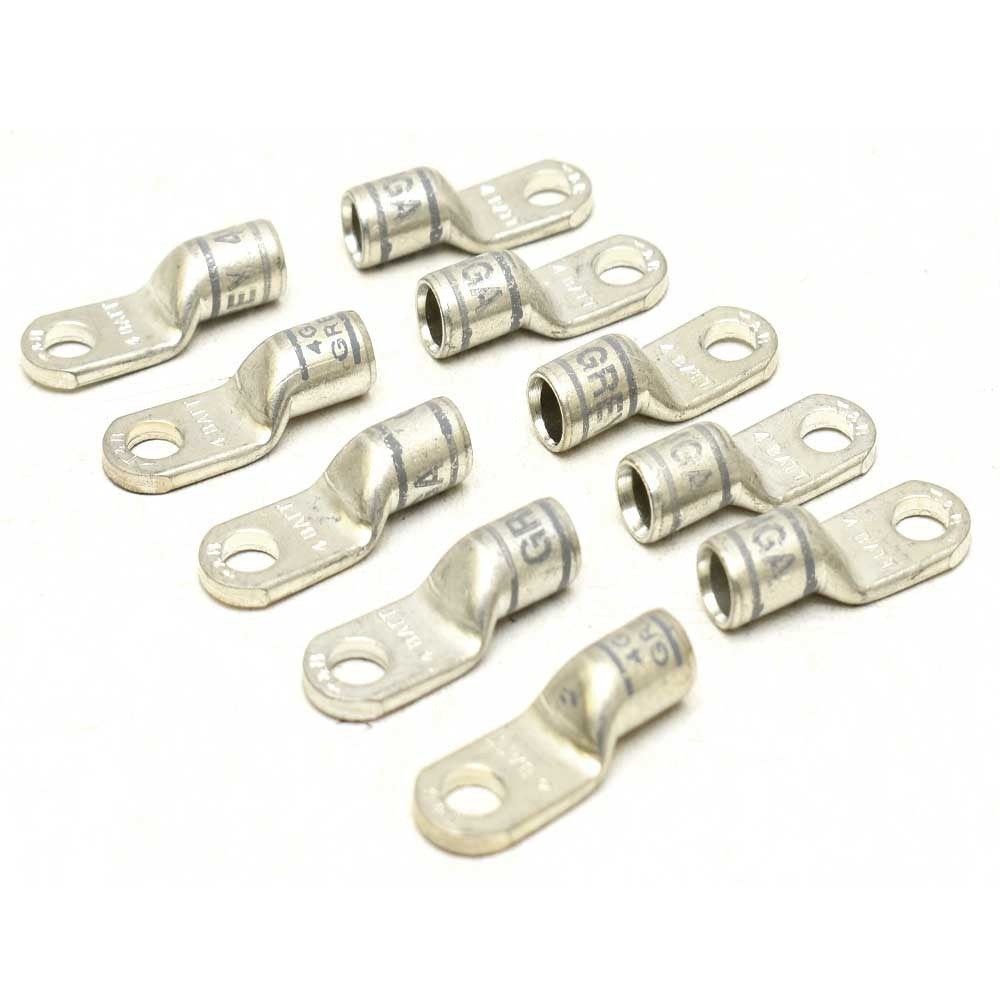 Sea Ray Boat Battery Terminals 4 AWG | 1/4 Inch Copper (Set of 10) by Sea Ray