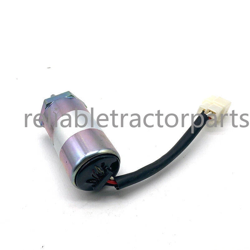 For Hitachi Ex50u Ex55 Mini Excavator 12V Fuel Shut Off Solenoid