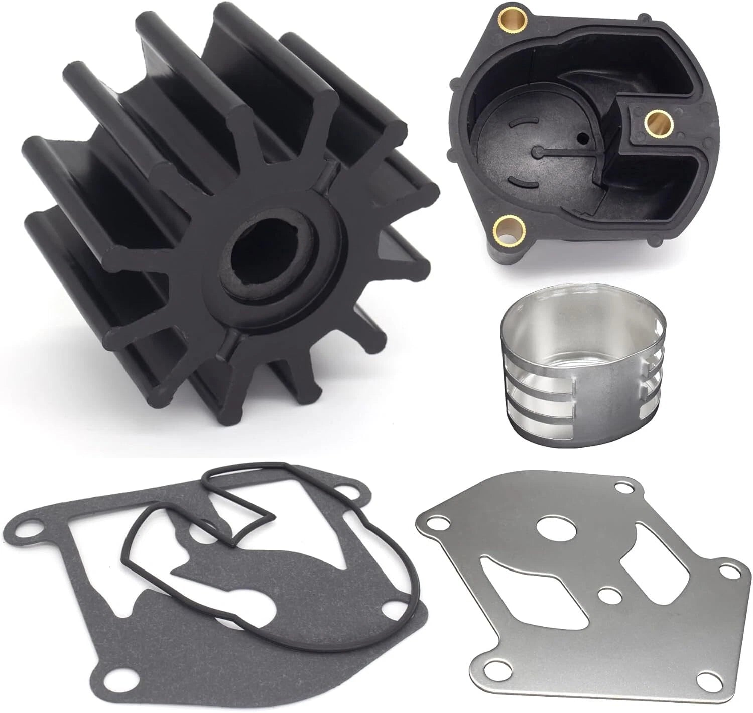 Water Pump Kit with Impeller for OMC King Cobra Sterndrive 1986-1993