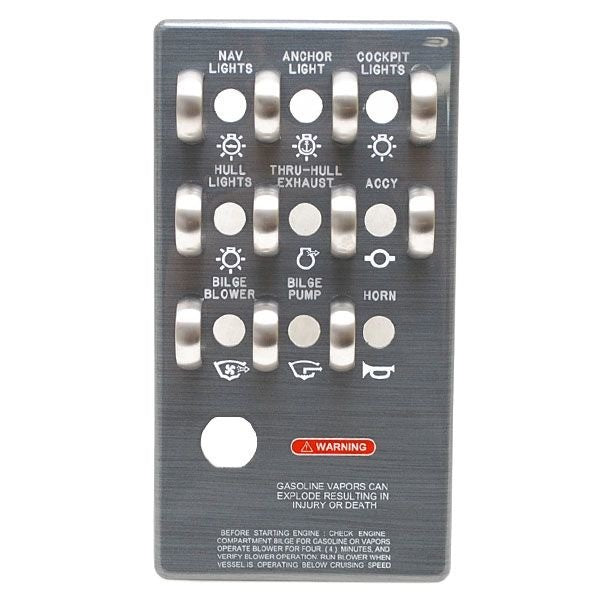 Sea Ray Boat Blank Switch Panel Pachanga 22 by Sea Ray