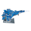 1/100 Scale Diecast Alloy Russian Navy Su-33 Fighter Simulation