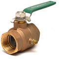 Marine Hardware Boat Ball Valve 1 1/4 NPT Bronze by Marine Hardware