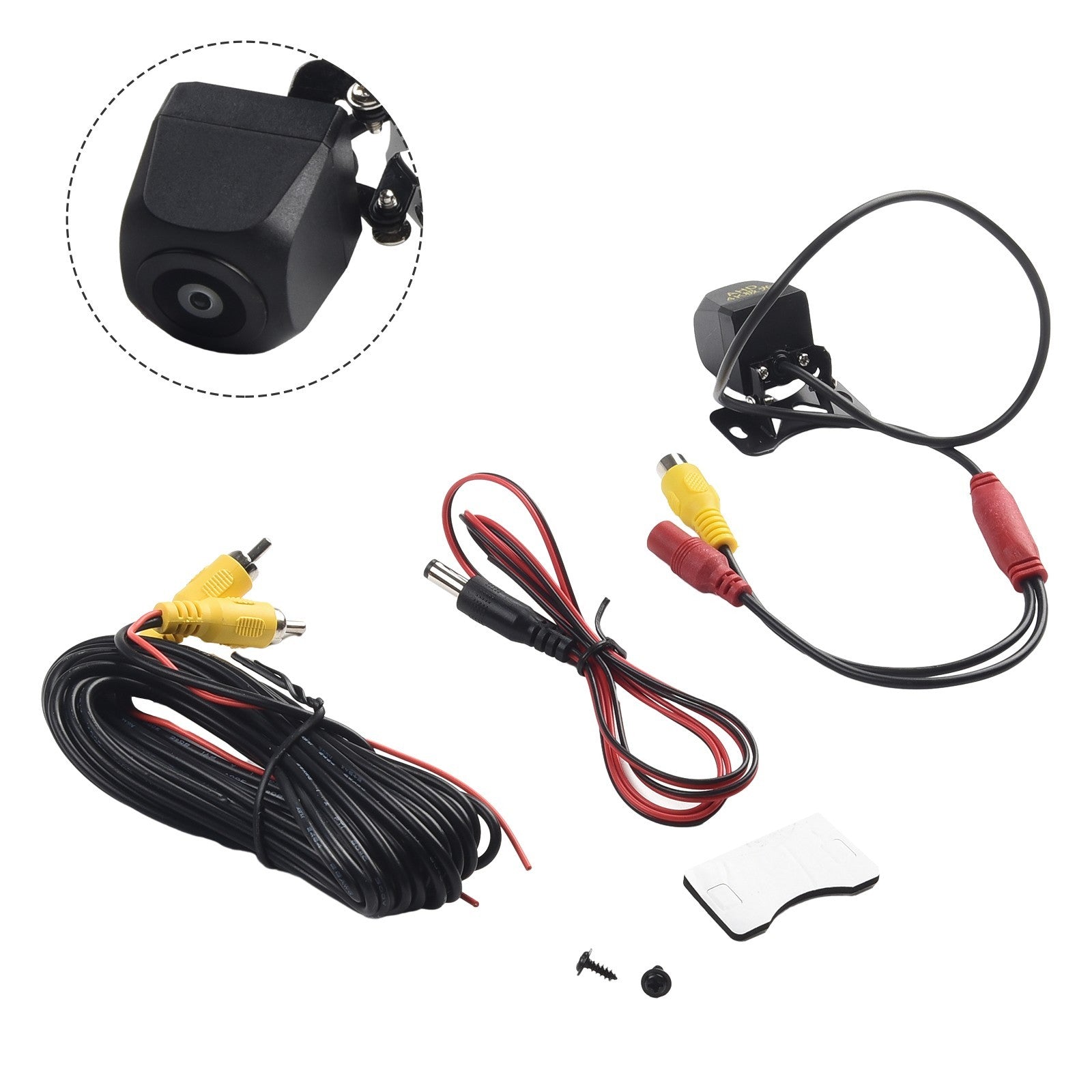 180° Ahd 4k Cameras Reversing Parking Cam Car Rear View Night