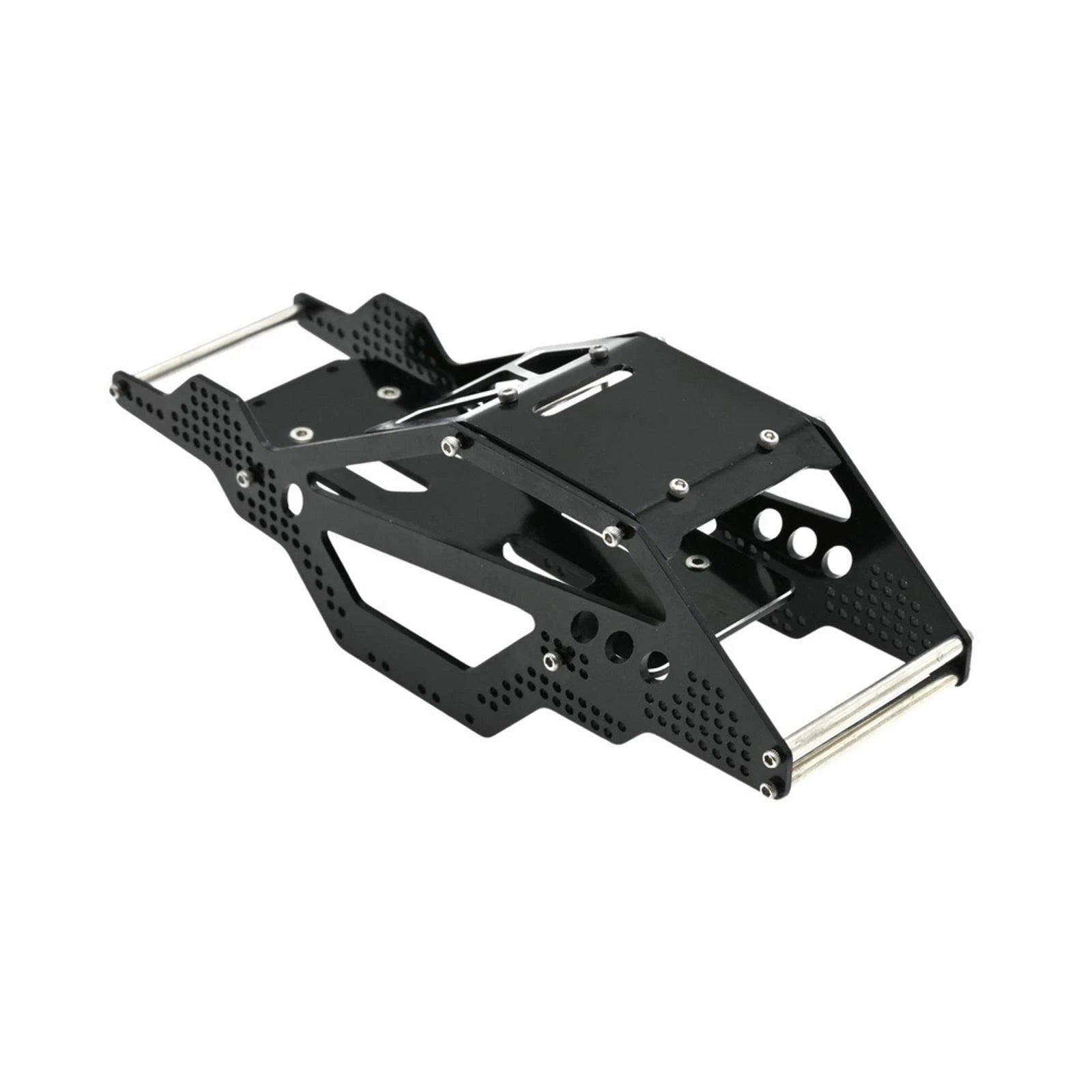 1/24 Cnc Aluminum Alloy Rc Car Upgrade Black Frame Cover Shell For