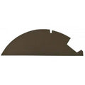 Cr50hfp Front Headliner Piece, Brown Vinyl W/ Plastic Back Fits John
