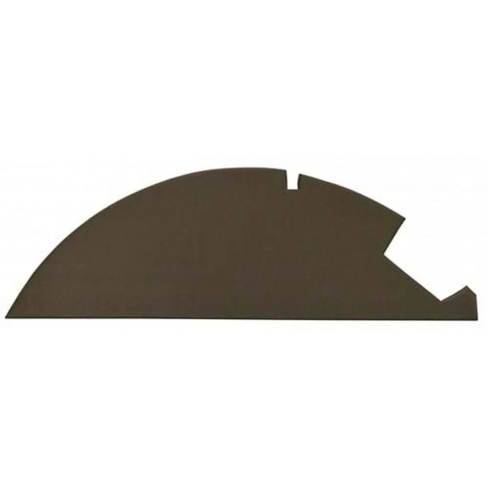 Cr50hfp Front Headliner Piece, Brown Vinyl W/ Plastic Back Fits John