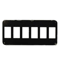 Blank Panel Switch Hurricane 7 Inch Black by Hurricane