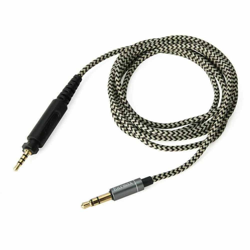 120cm Audio Nylon Cable For Shure Srh840 Srh940 Srh440 Srh750dj