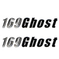 Ranger Boat Decal Stickers | 169 Ghost Foam Filled 8 1/4 Inch (Pair)Op
