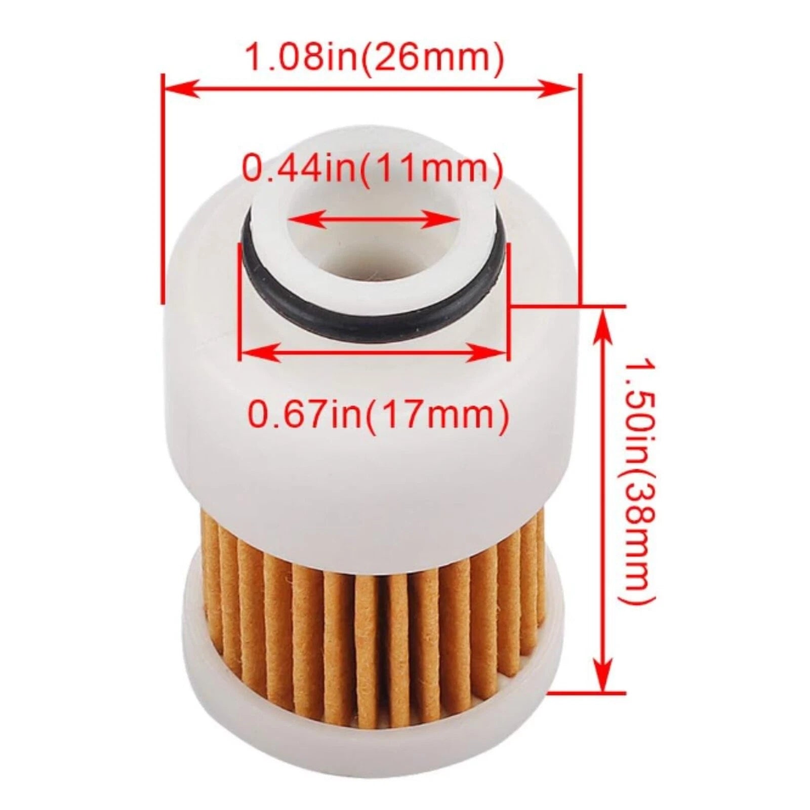 Fuel Filter for Mercury Marine Boat 4PCS Replacement