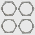 Oslo Boat Switch Mounting Nuts Ranger 7/8 Inch (4 PC) by Oslo