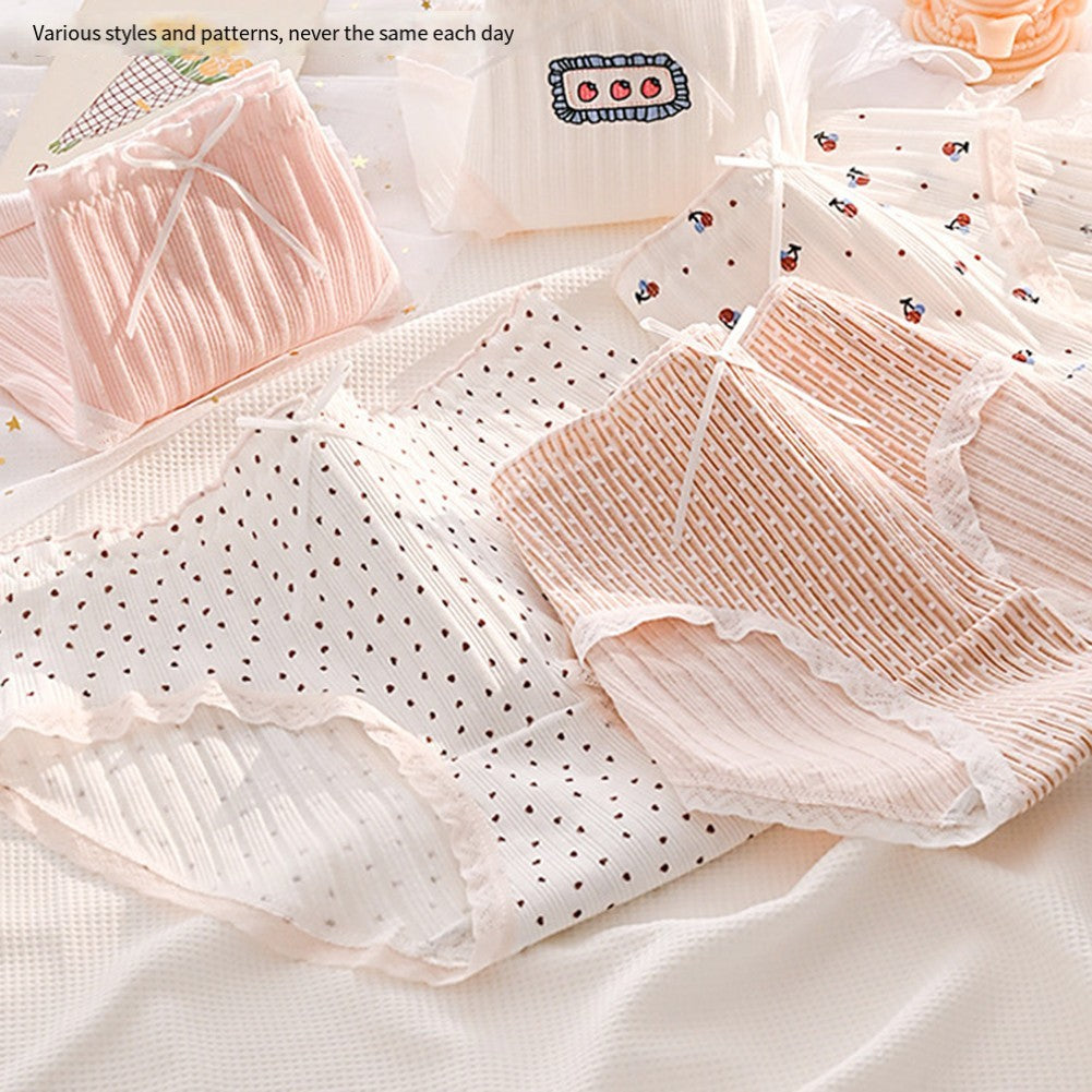 Double Layer Cotton Underwear for Women