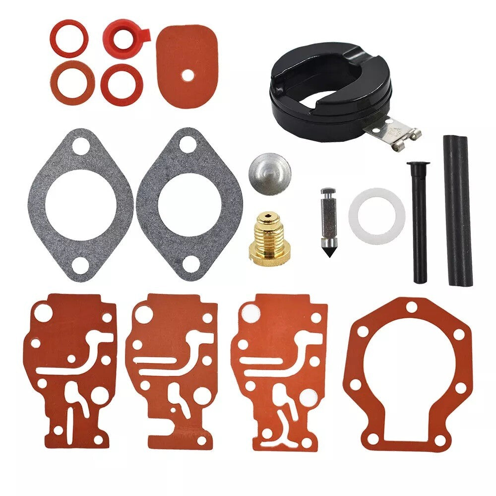 For Johnson Evinrude 6 8 9.9 15 20 HP 0439073 Carburetor Rebuild Carb Repair Kit