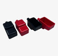 Moeller 099078-10, Red &Amp; Black Rubber Battery Terminal Covers - 2