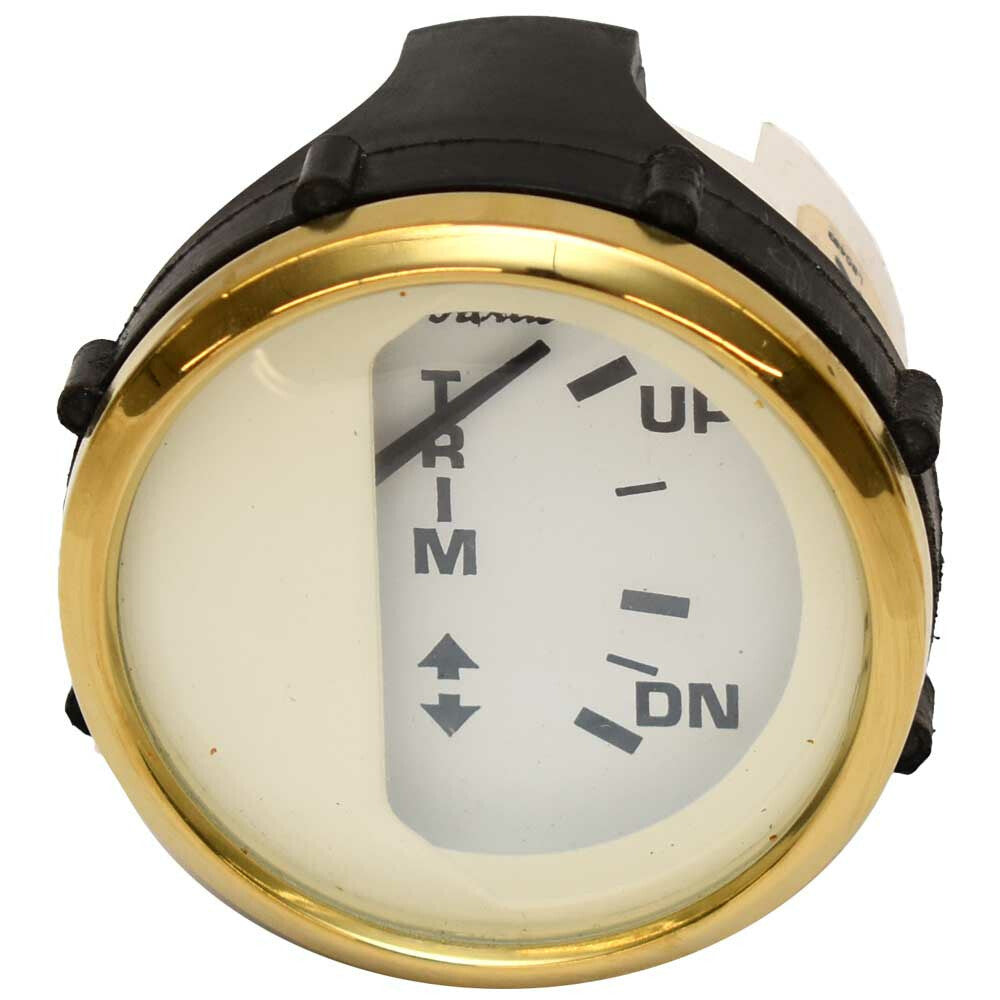 Trim Gauge Euro Gold Mercury Faria Boat by Faria