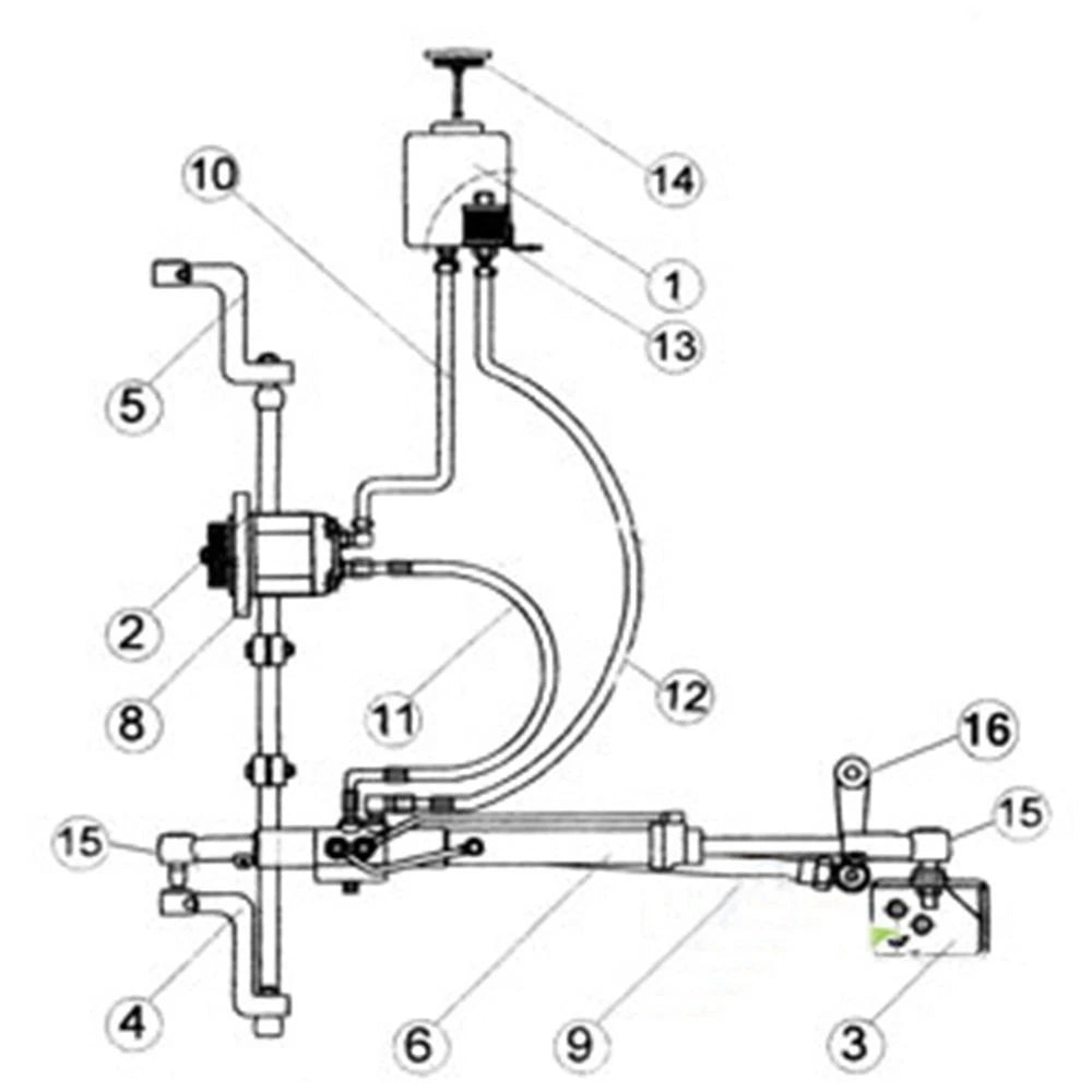 Complete Center Tie Rod Fits Universal Products Models Ahs2099