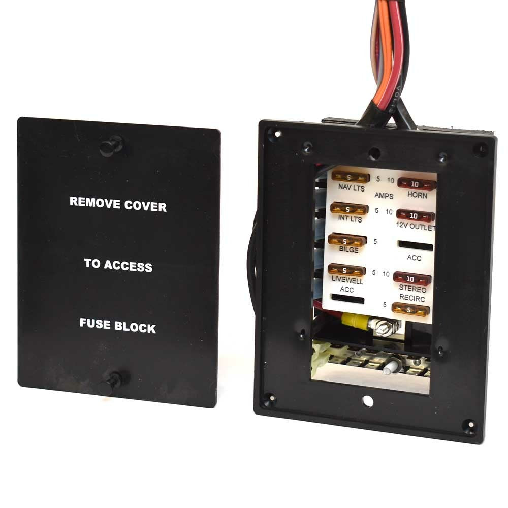 Fuse Block Panel Lund 10-Position