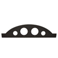 Sea Ray Boat Blank Gauge Panel SLX 250 / 270 Black Acrylic by Sea Ray