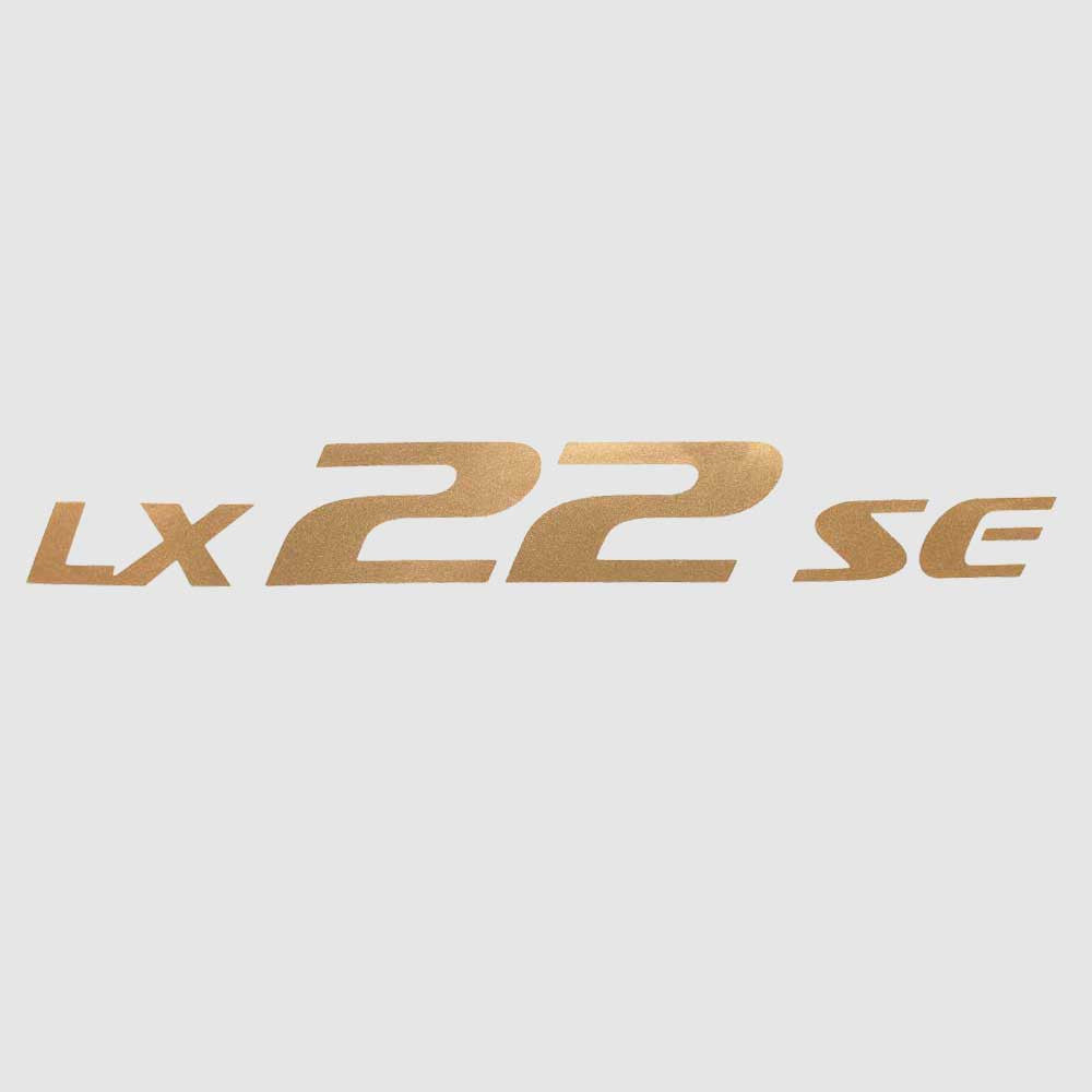 Model Decal G3 SunCatcher LX 22 SE Gold by G3