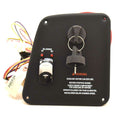 Crownline Boat Ignition Switch Panel 44082 Matte Black by Crownline