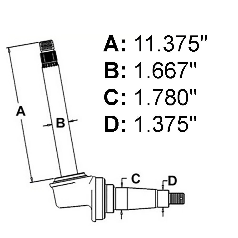 Am406267r92 Spindle, Right Or Left Hand