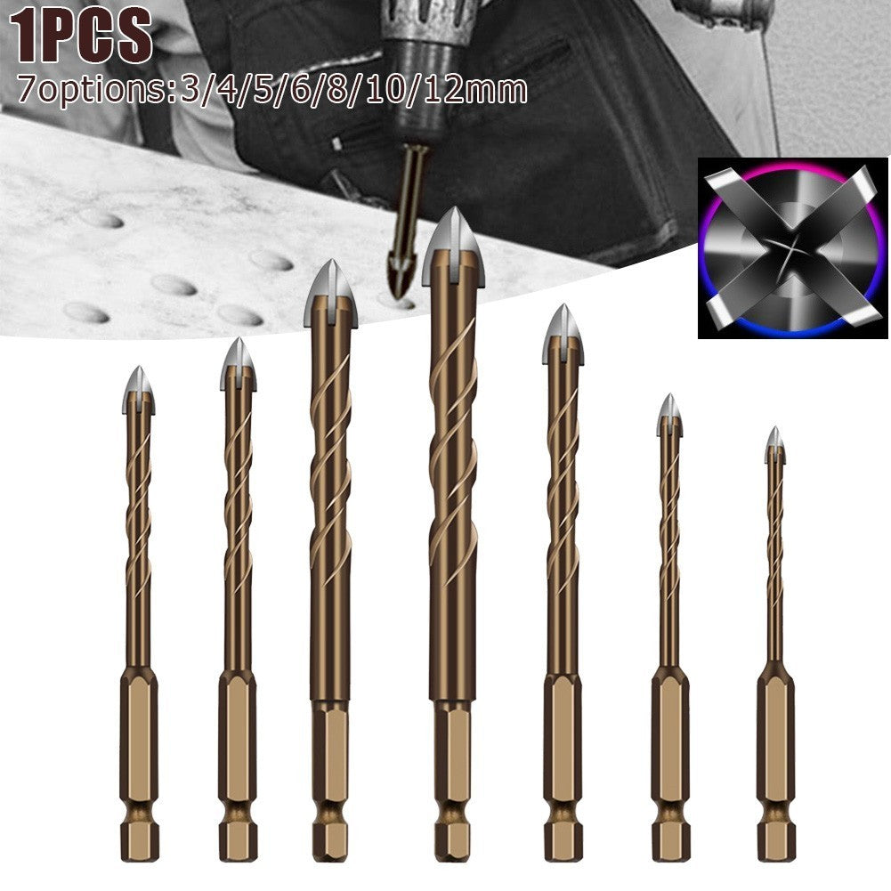 Premium Alloy Cross Tile Bits Various Materials