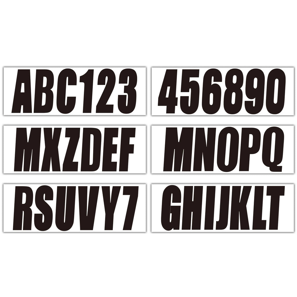 Custom Boat & Jet Ski Stickers – Registration Numbers
