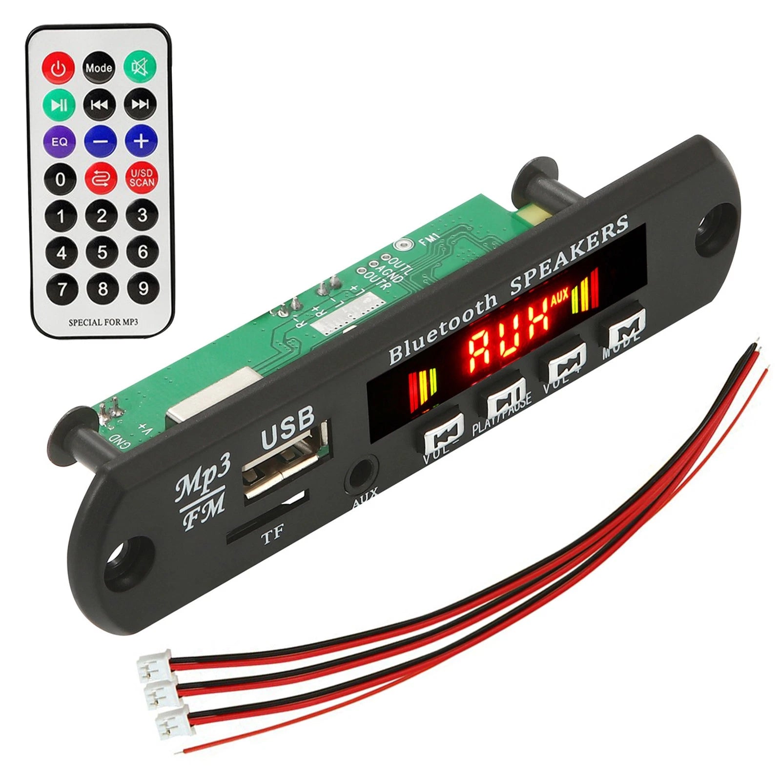 25W 12V Amplifier Mp3 Player Decoder Board Bluetooth Compatible 5.0