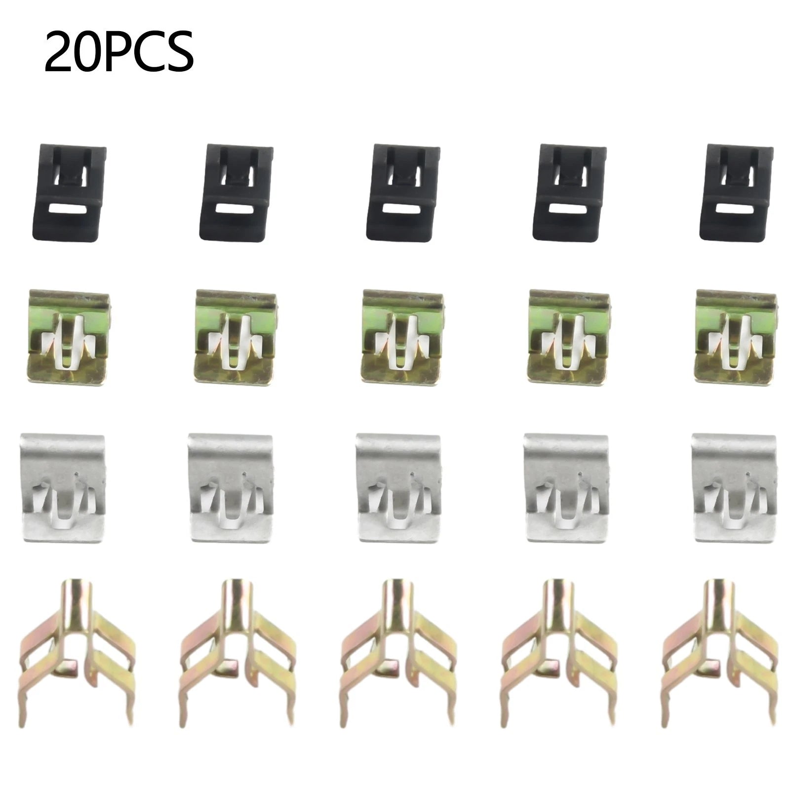 ��20x High-quality Metal Clips For Securely Fitting Car Panels And