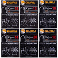 Guru Kaizen Eyed Barbless Fishing Hooks by Guru