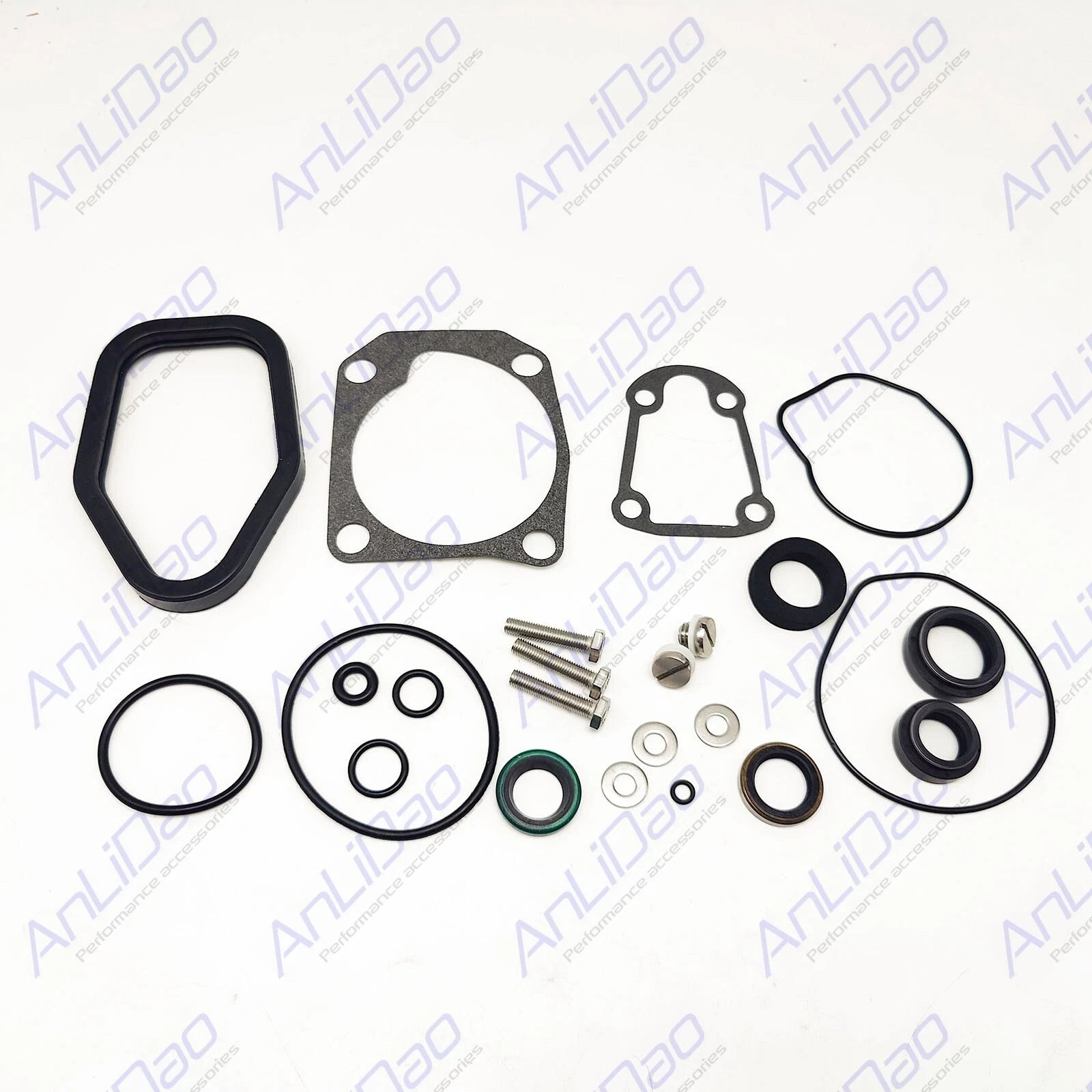 Fit Fit Johnson Evinrude 35hp-75hp Small Case Lower Gearcase Seal Kit