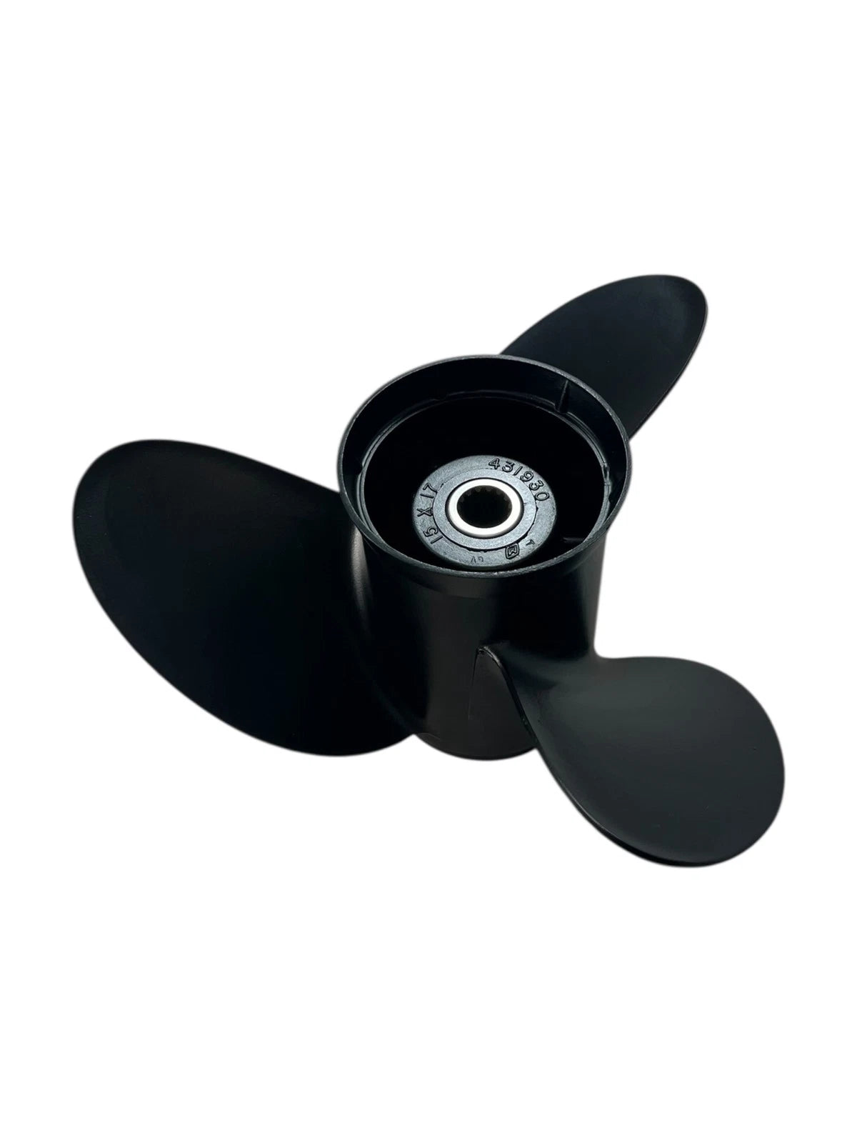 Omc Evinrude Johnson 3 X 15 X 17 Lh, Black Sst Propeller, 431930,