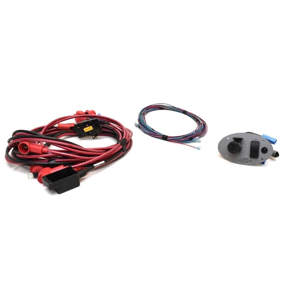 Larson Boat Trolling Motor Panel Kit 6890227 | Silver 6 1/4 Inch (Kit)