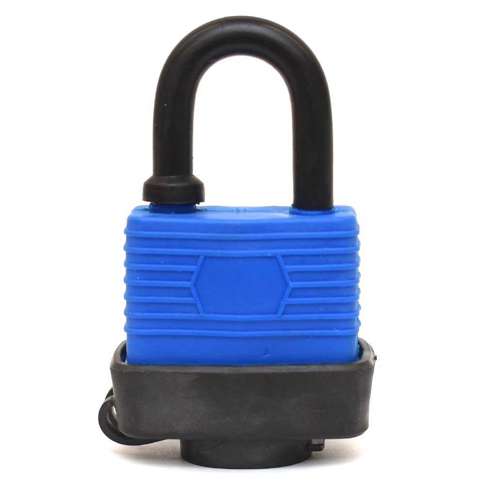 Shoreline Marine Boat Covered Padlock SL52170 1 1/2 Inch Blue Black by Shoreline Marine