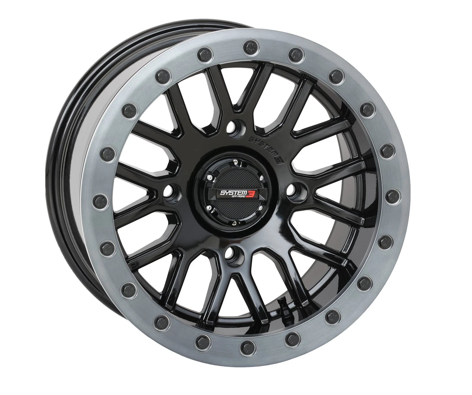 System 3 Sb9 Wheel 15x9 +10mm Offset Fits Polaris Rzr 900 & Xp Models