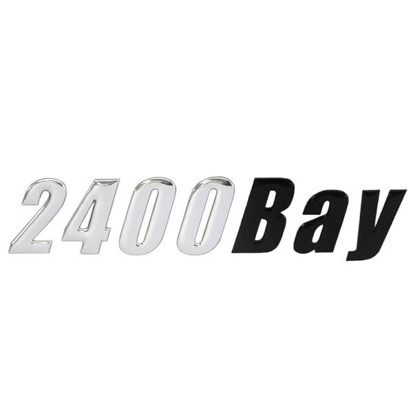 Raised Decal Ranger Boat 2400 Bay Silver by Ranger