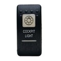Carling Boat Contura II Rocker Switch Actuator Cockpit Light by Carling