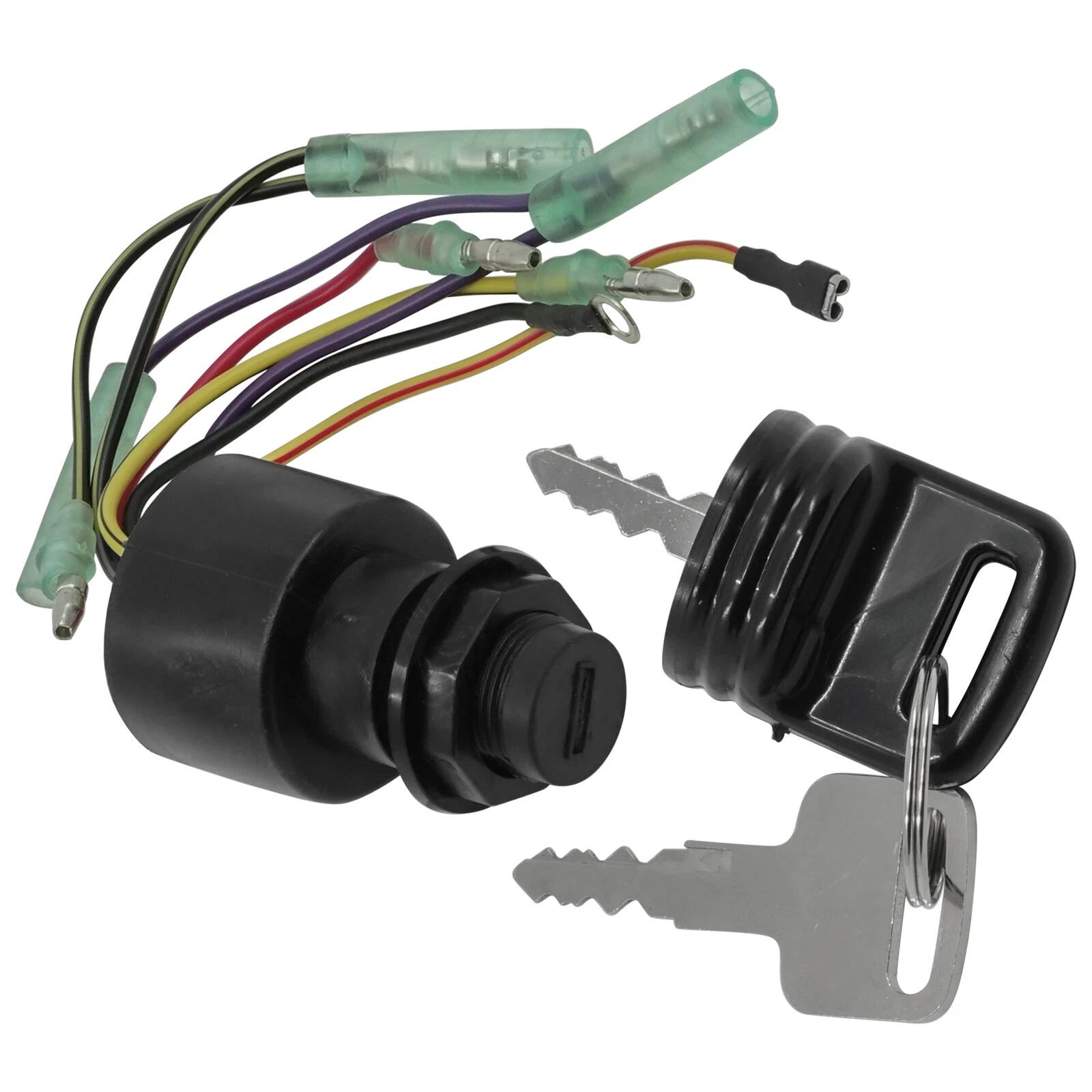 New Boat Ignition Switch With Key 87-17009a2 87-17009a5 Replaces