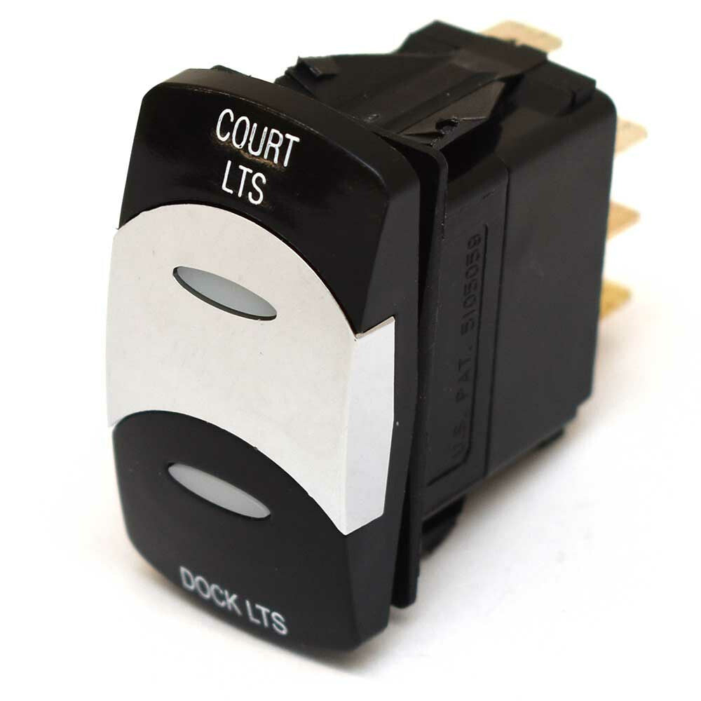 Boat Rocker Switch On/Off/On Lights by Carling