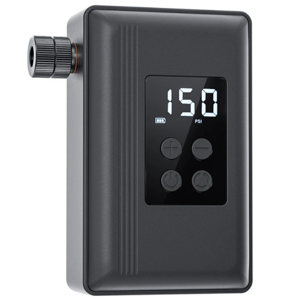 Portable Electric Bike Pump With Digital Pressure Screen High
