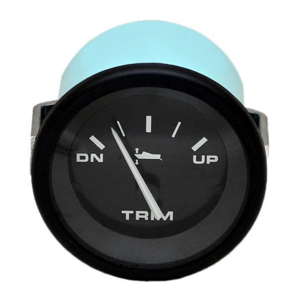 Teleflex Boat Trim Gauge 59648 | Lund Yamaha 2 Inch Black