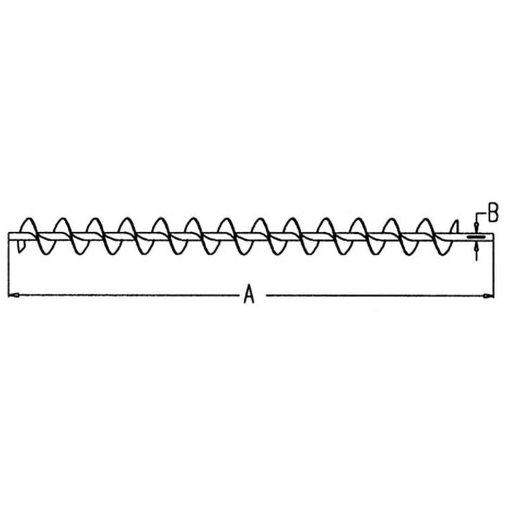 Ah105856 Auger Lower Clean Grain