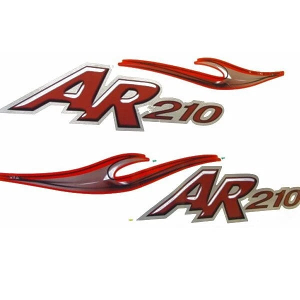 Yamaha Boat Graphic Decals For-u417j-90 | Ar210 Stickers (Set Of 2)