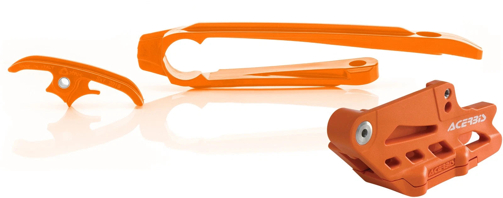 Acerbis Block/slider Kit Orange – Fits Ktm 350 Exc-f & 500 Exc-f