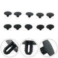 Automobile Fastener Clips 10PCS Insulation Black