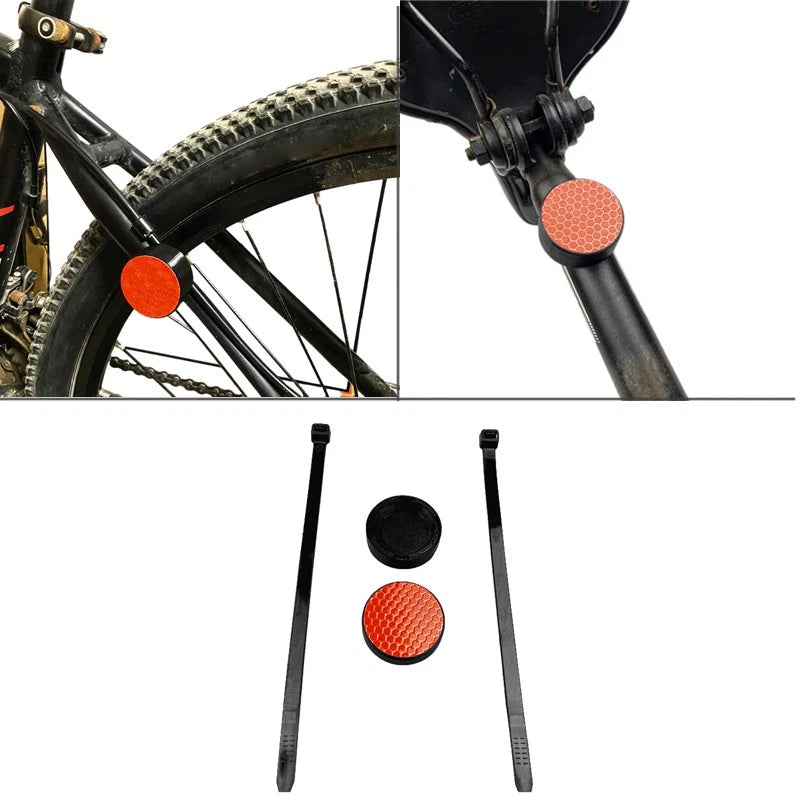 Bicycle Anti-lost Protector Bike Mount Bracket W/ Reflector For