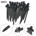 Clips Fastener Car Hose Fastening Zip Strap Set Accessories Cable