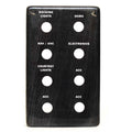 Crest Boat Blank Switch Panel Gray Woodgrain by Crest