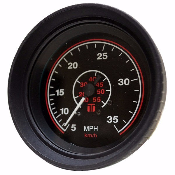 Teleflex Boat Speedometer 35 MPH 3 3/8 Inch by Teleflex