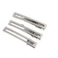 Silver Hair Clips Bangs Barrettes